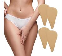 BKEPDY 4 Pièces Camel Toe Concealer de Silicone Chameau Réutilisables Invisibles Antidérapant sans Couture Coussinets pour Bikini Leggings Maillots Bain