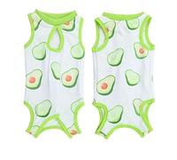 BKEPDY Body Chat Post Operatoire Femelle Stérilisation Combinaison de Récupération pour Chat Anti Léchage Cat Recovery après Chirurgie Protection Post Chirurgie Contre Les Maladies de Peau