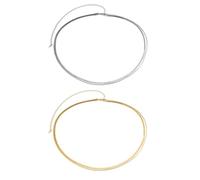 BKEPDY Chaine de Ventre Femme Double Épaisseur Élégante Ceinture Mode Chaine de Taille Accessoire Chic pour Plage Fêtes et Réunions (Doré + Argenté)