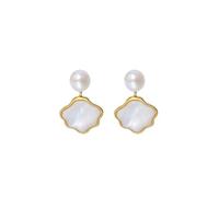 BKEPDY Ensemble De Bijoux Femme Perles Naturelles & Nacre Collier Boucles D'Oreilles Et Bague Élégance Intemporelle Parure Luxueuse Pour Toutes Occasions Cadeau Parfait Pour Elle