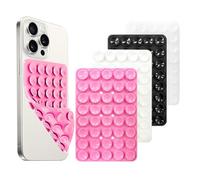 BKEPDY Lot de 4 Silicone Support Telephone Ventouse Support de téléphone antidérapant pour Selfies et vidéos pour Tous Modèles