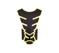 BKEPDY Protection Réservoir Adhésive 3D Protège Reservoir Autocollant Reservoir Moto Protège Reservoir Moto Carburant Tampon Protecteur Tank Pad Sticker pour Motos Universel Couleur (Or)