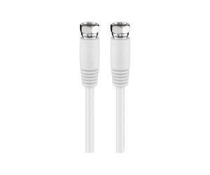 BKF 250 Wentronic câble satellite (F-bouchon pour connecteur F) blanc 2,5 m (Import Allemagne)
