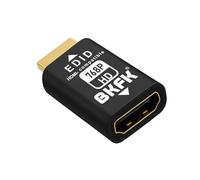 BKFK Emulateur HDMI edid - Adaptateur d'affichage - Résolution par défaut - Prise factice sans tête pour commutateurs HD MI/Extender/Récepteur AV/Répartiteurs vidéo (1024 x 768 @ 60 Hz)