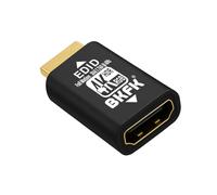BKFK Emulateur HDMI edid - Adaptateur d'affichage - Résolution par défaut - Prise factice sans tête pour commutateurs HD MI/Extender/Récepteur AV/Répartiteurs vidéo (GM-4K-3840X2160@60Hz-(Complete
