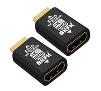 BKFK GM-4K60Hz-default1080P-2P Émulateur HDMI EDID, adaptateur d'affichage passthrough, prise factice à résolution par défaut, fantôme sans tête pour commutateurs HDMI, rallonges, récepteurs AV