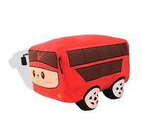 BKGBQAOW Bus en Peluche, Jouet d'oreiller de Voiture, DéCompression, DéCoratif de Salon de Chambre à Coucher, Cadeau Surprise