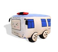 BKGBQAOW Bus en Peluche, Jouet d'oreiller de Voiture, DéCompression, DéCoratif de Salon de Chambre à Coucher, Cadeau Surprise