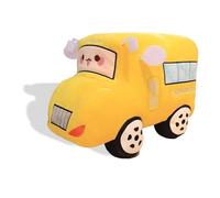 BKGBQAOW Bus en Peluche, Jouet d'oreiller de Voiture, DéCompression, DéCoratif de Salon de Chambre à Coucher, Cadeau Surprise