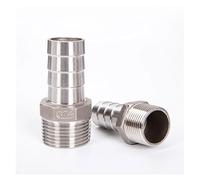 BKGWCSOR 19mm Hose Barb x 3/4" BSP Male Thread 304 Stainless Steel Pipe Fitting