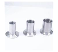 BKGWCSOR 1pc 1/2" 3/4" 1" 1-1/2" 2" NPT Female x 1.5" Tri Clamp 304 Stainless Steel Ferrule Pipe Fitting Home Brew Beer(3/4")