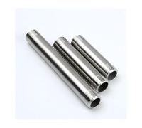 BKGWCSOR 1pc 1/8" 1/4" 3/8" 1/2" 3/4" 1" Male Thread Long Nipple 304 Stainless Steel Pipe Fitting Connector (150mm,1/8")
