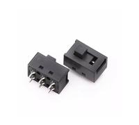 BKGWCSOR 2PC SS-22N02 Push Toggle Switch Hair Dryer Air Duct and Cold Strong and Weak air 6P 2 Gear Flame Retardant