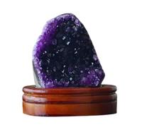 BKGWCSOR 60mm Amethyst Crystals Amethyst Cluster Amethyst Geode Cave Crystals and Stones for Home Décor Collectors