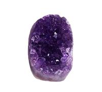 BKGWCSOR Amethyst Cluster Purple Amethyst Crystal Geode Crystals and Stones Home and Office Desktop Ornaments,100~150g