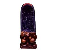 BKGWCSOR Amethyst Geode Cluster Large Purple Crystal Display for Home Decor, Feng Shui, &,30cm