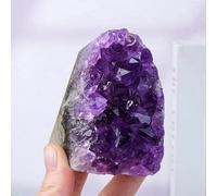 BKGWCSOR Amethyst, Uruguayan Amethyst Cluster Amethyst Geode Home Feng Shui Decorations,500~600g