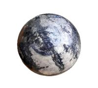 BKGWCSOR Black Moonstone Sphere Polished Crystal Ball Home Office Stone Feng Shui Ball Ornaments,55~60mm