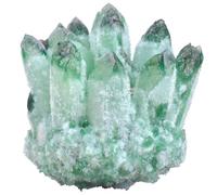 BKGWCSOR Celestite Crystals, Crystal Clusters, Raw Crystals, Witchcraft Crystals, Blue Calcite Crystal, Angelite Crystal, Blue Crystal, Witchcraft Supplies, Crystals and Stones,Green,1000G