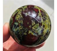 BKGWCSOR Dragon Blood Stone Quartz Crystal Ball Home Decoration Cutting and polishing 1pc Ornaments