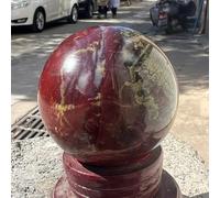 BKGWCSOR Dragon Bloodstone Crystal Ball Home Decor Stone Home Decor(300-400g)
