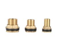 BKGWCSOR Leak-Proof Pipe Hose Fittings Gardening Tools 1/2" 3/4" 1" Male Thread to 3/8" 1/2" 3/4" Female Thread Brass Water Tank Water Tower Pipe Drain Adapters 1 pc (Color : 1 inch to 3I4 inch)