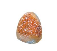 BKGWCSOR Rare Brazilian Green Crystal and Amethyst Geode Minerals Raw Stone Crystal Cluster for Aura, Wealth, and Home Decor(14 223g)