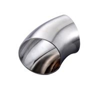 BKGWCSOR Stainless Steel Pipe Fittings, 45 Degree Elbow, 19mm 22 25 28 32 34 38 48 51mm OD Butt Welding, SUS 304 Stainless Steel Pipe Fitting, 1pcs(19mm OD)