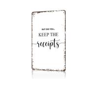 BKGWCSOR Vintage Accounting Bookkeeping Tin Sign Sarcastic Spreadsheet Metal Wall-Art Snarky Debits Credits Decor For Accounting Firm Tax Office 8 X 12 inch