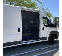 BKICKI Moustiquaire moustiquaire pour bélier Promaster, Peugeot Boxer, Fiat Ducato, Noir