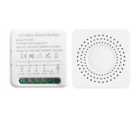 Bkiyougo 16A Zigbee interrupteur, interrupteur connecté compatible avec Alexa, SmartThings Hub et Google Home, concentrateur de passerelle ZigBee 3.0 requis, fil neutre requis (1 voie paquet de 1)
