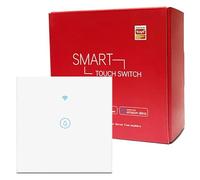 Bkiyougo Interrupteur de minuterie intelligent pour chauffage à immersion, 40 A Wi-Fi, interrupteur mural intelligent pour chaudière fonctionne avec Alexa Google Home, Smart Life, interrupteur