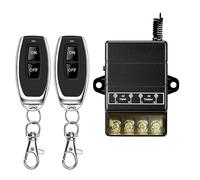 Bkiyougo prise telecommande sans fil 433Mhz, AC 220V 30A, commutateur RF sans fil pour les systèmes de sécurité de pompe Barrières de porte rideau de porte, etc.