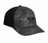 BKK Performance Hat Grey Camo Outdoor Fishing Article de Peche with Black Logo, gris, taille unique