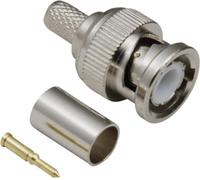 BKL Electronic 0401001 0401001 Connecteur BNC mâle, droit 75 Ω 1 pc(s)