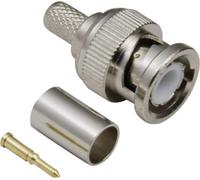 BKL Electronic 0401255/D 0401255/D Connecteur BNC mâle, droit 50 Ω 1 pc(s)