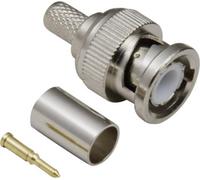 BKL Electronic 0401255/D 0401255/D Connecteur BNC mâle, droit 50 Ω 1 pc(s)
