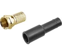 BKL Electronic 0403503 F mâle avec passe-fil en caoutchoiuc Connexions: Fiche mâle F Diamètre de câble: 7 mm