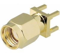 BKL Electronic 0419021 0419021 Connecteur SMA à polarité inversée embase mâle verticale 50 Ω 1 pc(s)