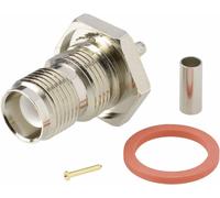 BKL Electronic 0419406 0419406 Connecteur TNC à polarité inversée embase femelle, verticale 50 Ω 1 pc(s)