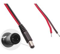 BKL Electronic 075824 Câble de raccordement basse tension DC mâle - extrémité(s) ouverte(s) 5.50 mm 2.10 mm 2.00 m 1 pc(s)