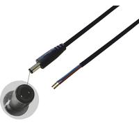 BKL Electronic 075831 Câble de raccordement basse tension DC mâle - extrémité(s) ouverte(s) 5.50 mm 2.50 mm 2.00 m 1 pc(s)