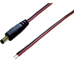 BKL Electronic 075901-750 Connecteur DC connecteur creux DC - étamé 5.5 mm 2.5 mm 0.75 m 1 pc(s) Single