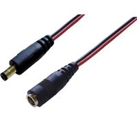 BKL Electronic 075906-4000 Connecteur DC Fiche creuse - Coupleur CC 5,5 mm 2,1 mm 5,5 mm 2,1 mm 4 m