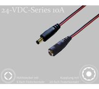BKL Electronic 075906 Connecteur DC connecteur creux DC - raccord DC 5.5 mm 2.1 mm 5.5 mm 2.1 mm 2 m 1 pc(s) Single