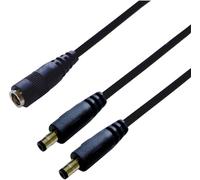 BKL Electronic 075919 Répartiteur DC DC mâle - raccord DC 5.5 mm 2.5 mm 0.30 m 1 pc(s) Single