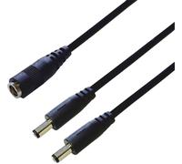 BKL Electronic 075922 Répartiteur DC DC mâle - raccord DC 5.5 mm 2.1 mm 0.30 m 1 pc(s) Single
