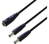 BKL Electronic 075922 Répartiteur DC DC mâle - raccord DC 5.5 mm 2.1 mm 0.30 m 1 pc(s) Single