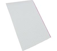 BKL Electronic 10120144/10 Câble en nappe Pas: 1.27 mm 10 x 0.08 mm² gris 10 m