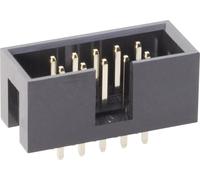 BKL Electronic 10120558 Embase mâle sans levier d'éjection Pas: 2.54 mm Nbr total de pôles: 16 Nbr de rangées: 2